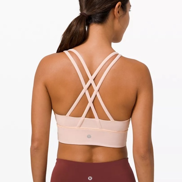 lululemon athletica Other - Lululemon Energy Bra Long Line * Feather Pink